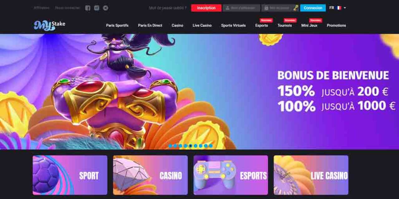  Bonus et promotions au MyStake Casino